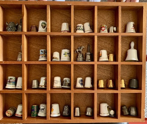 Vintage thimble collection - vintage,