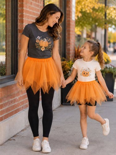Neon orange fairy costume - neon,