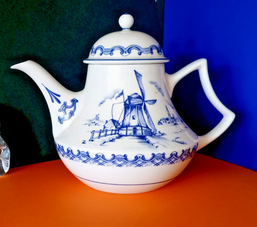 Dutch windmill teapot from the - from,