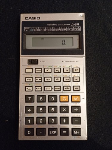 Vintage casio 361 - vintage, fx-361