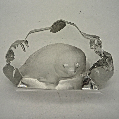 Seal puppy vintage glass - seal,