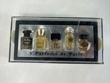 Vintage Mini Perfume Set Extrait de Parfum (Part set see details)