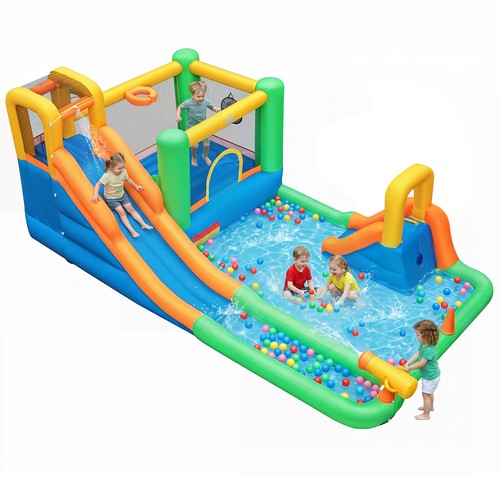 Bounce house with - 11-in-1,