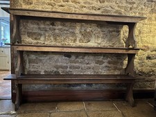 Antique Wooden Church Pew