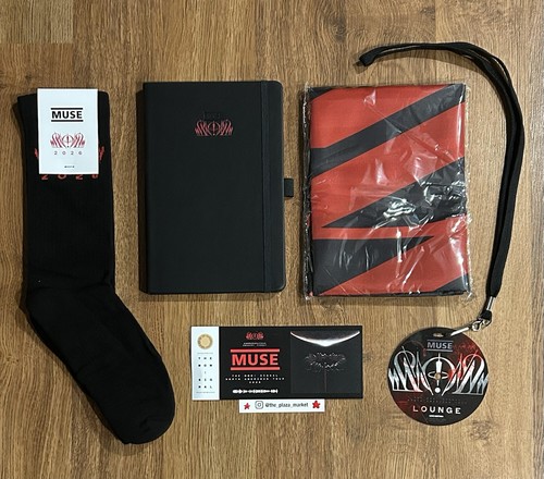 Muse 2026 tour - 2026, merch