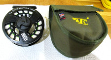 ORVIS CLEARWATER IV large arbor 3.75" FLY REEL with #7 Line and Decent Pouch A1+