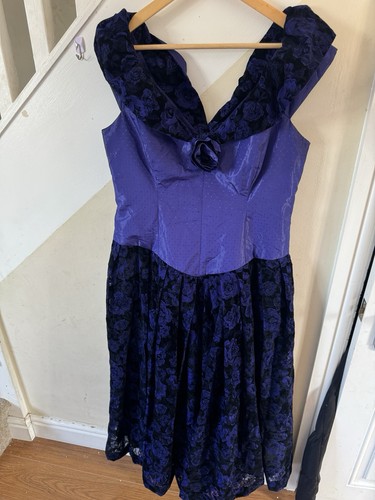 Vintage 80s prom - prom, dress