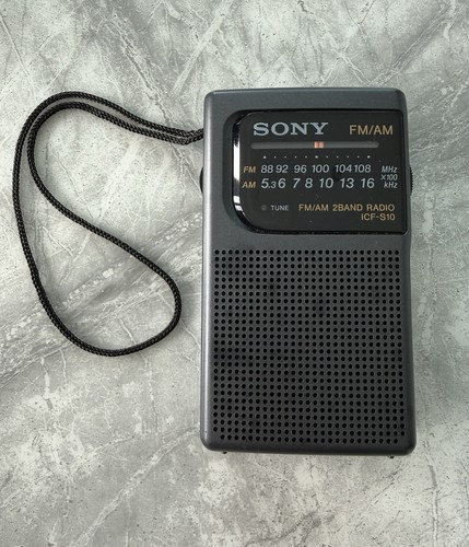Sony icf s10 - icf-s10, portable