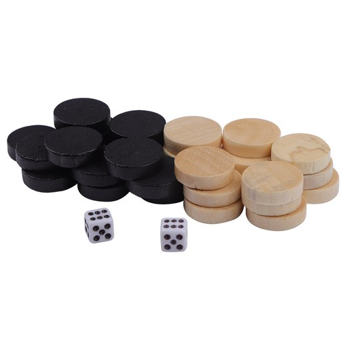 Wooden chess backgammon - wooden,