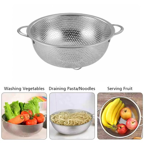 Stainless steel colander - stainless,