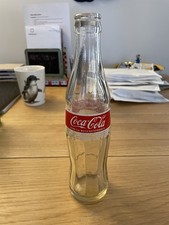 Coca Cola empty glass bottle