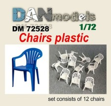 Dan Models 72528 - 1/72 chairs
