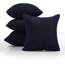 Pack of 4 Stripe Velvet