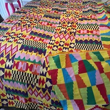 Hand woven chiefs kente cloth - chiefs,