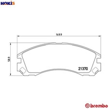 BRAKE PAD SET DISC BRAKE P 61