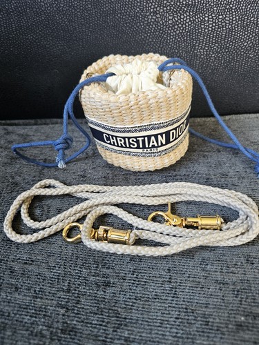 Christian dior wicker bucket - wicker,