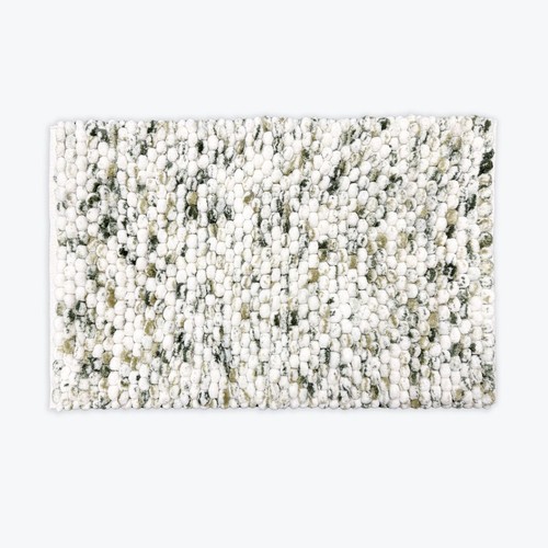 Marble chunky bobble bath mat - marble,