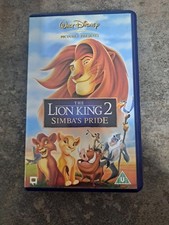Lion King 2 VHS Cassette