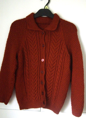 Handmade chunky cardigan