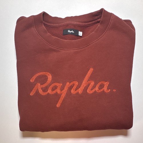 Rapha men red fleece crew - rapha,