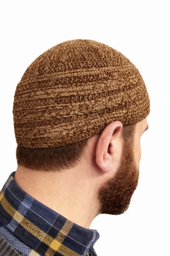 Velvet men skull cap - men,