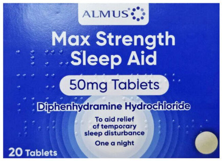 Almus max strength sleep aid - strength,