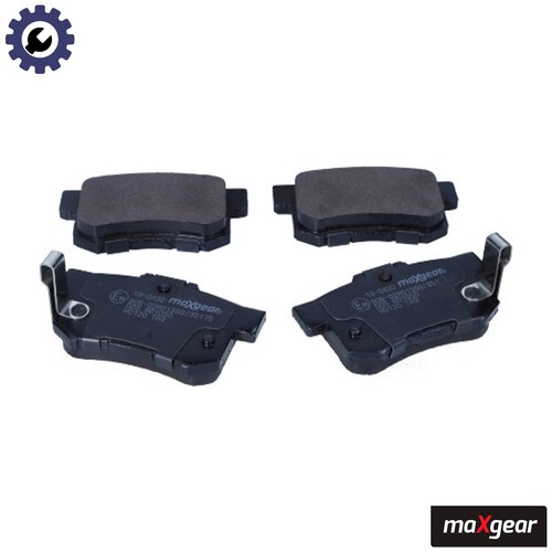 Brake pad set disc - pad,