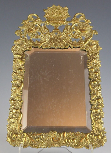 Victorian brass bevelled - brass,