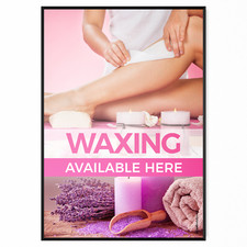 BEAUTY SALON POSTER SPA WAXING