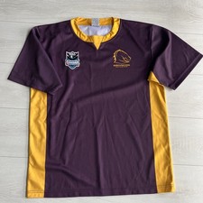 MEN's Training shirt Brisbane Broncos NRL in good condition size M-L  44 