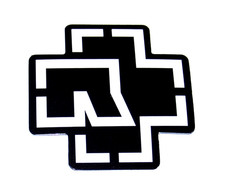 Rammstein Logo Cut Sticker