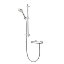 Aqualisa Midas 110 Mixer Shower - Thermostatic Bar, Chrome, 105mm SafeTouch