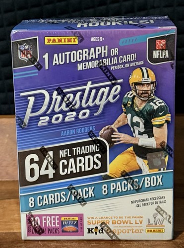 2020 panini prestige nfl - prestige,