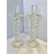 Murano Clear Crystal Glass Air