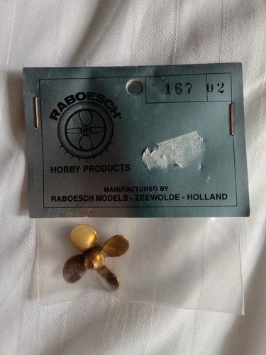 Raboesch brass propellor - raboesch,
