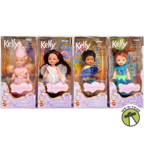 Barbie rapunzel kelly and - as,