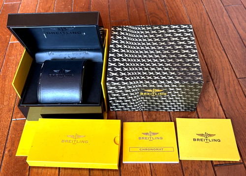 Breitling empty watch box - empty,