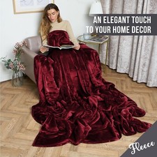 Soft Faux Fur Fleece Blanket