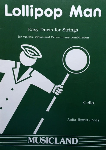 Lollipop man cello duet - man,