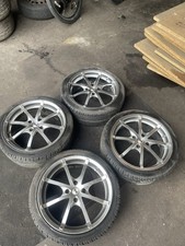 SET OF TSW ALLOY WHEELS NISSAN MICRA NOTE RENAULTCLIO VAUXHALLCORSA TOYOTA YARIS