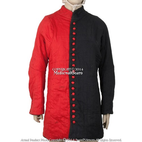 Black red wma gambeson - m,