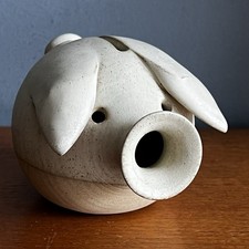 Vintage Studio Pottery Piggy Bank Money Box