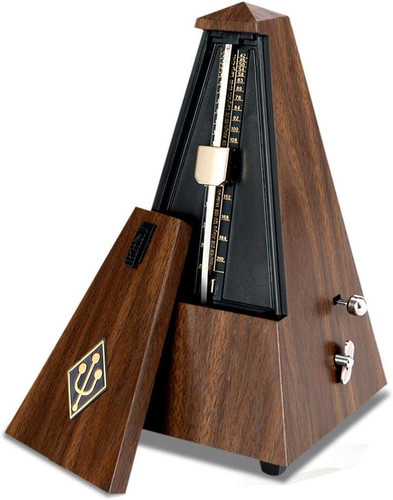 Mechanical metronome with free - mechanical,
