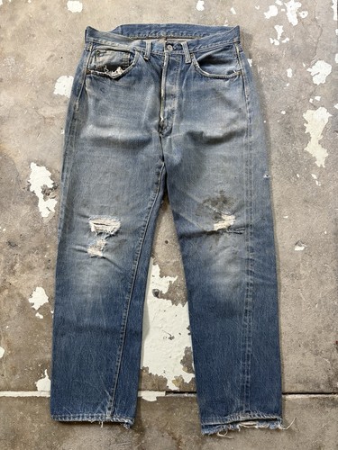 Vintage 1950s levi 501 big - vintage,