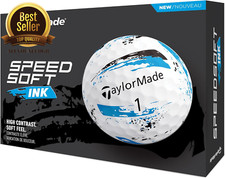 Golf Balls High Contrast Soft Feel, Pack of 12 Balls, FREE FAST DELIVERY
