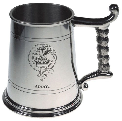 Arrol crest tankard with - tankard,