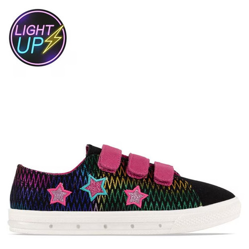 Girls flash light canvas - light,