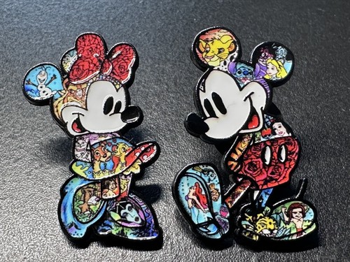 Mickey minnie mouse enamel - x,