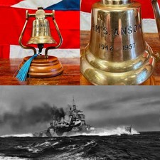 WW2 Royal Navy HMS Anson