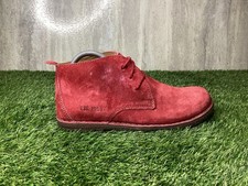 Hush Puppies Duffy Red Suede